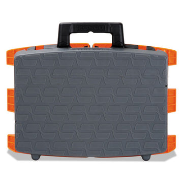 Cosco® Folding Step Stool, 1-step, 300 Lb Capacity, 8.5" Working Height, Orange-gray freeshipping - TVN Wholesale